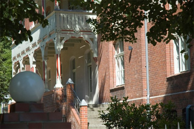 Gebäude des Gymnasiums Villa Elisabeth in Wildau